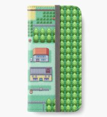Träume von Pallet Town iPhone Flip-Case/Hülle/Klebefolie