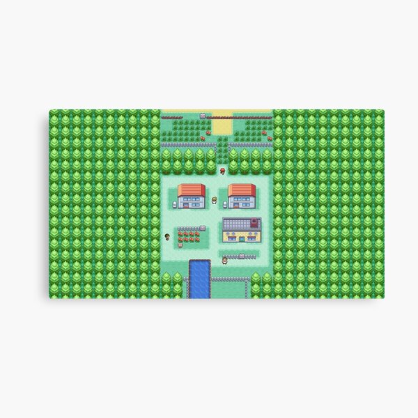 Dreams of Pallet Town Canvas Print