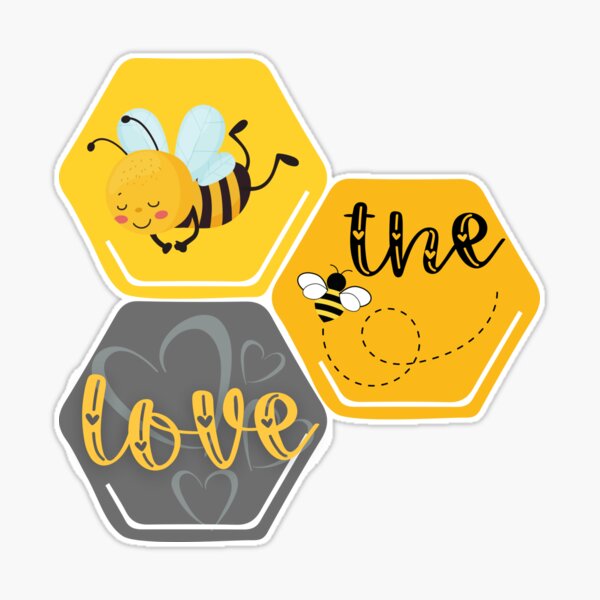 Bee Stickers, Bumblebee Sticker, Positivity Stickers 