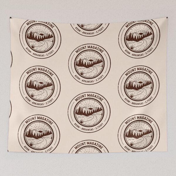 Item preview, Mount Magazine Arkansas | Hiking | Skiing designed and sold by KrisSidDesigns.