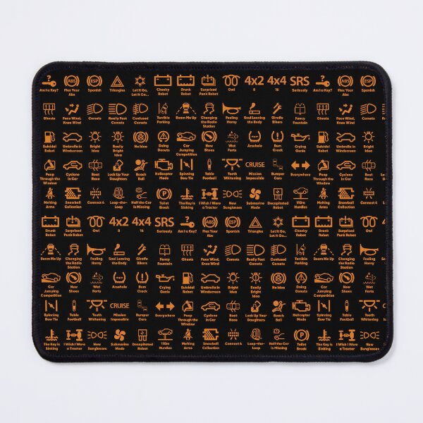 Item preview, Car Dashboard Warning Lights designed and sold by iconikit.