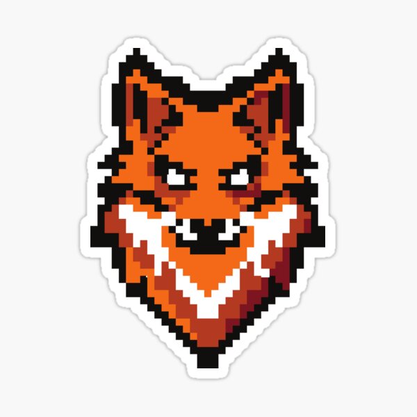 Artikelvorschau, Orange und weißer Fuchs entworfen und verkauft von Sam Artist.