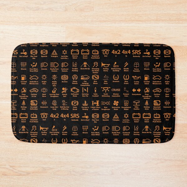 Item preview, Car Dashboard Warning Lights designed and sold by iconikit.
