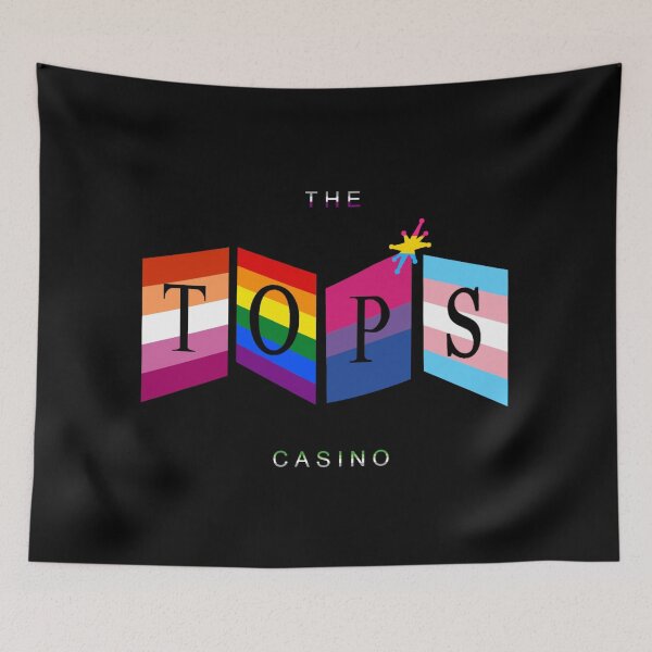 Item preview, LGBT+ Tops Casino (FNV) Pride Flags designed and sold by acedemiro.