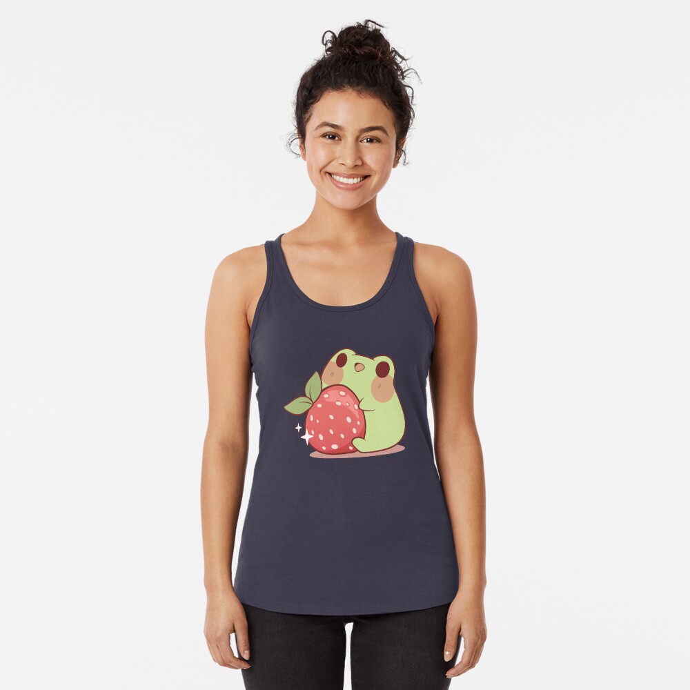 Vista previa del artículo con la obra «Camiseta con espalda nadadora», diseñado y vendido por Rihnlin.