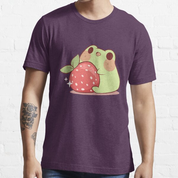 Frog with strawberry Essential T-Shirt