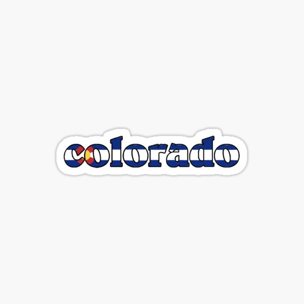 Colorado Flag Sticker