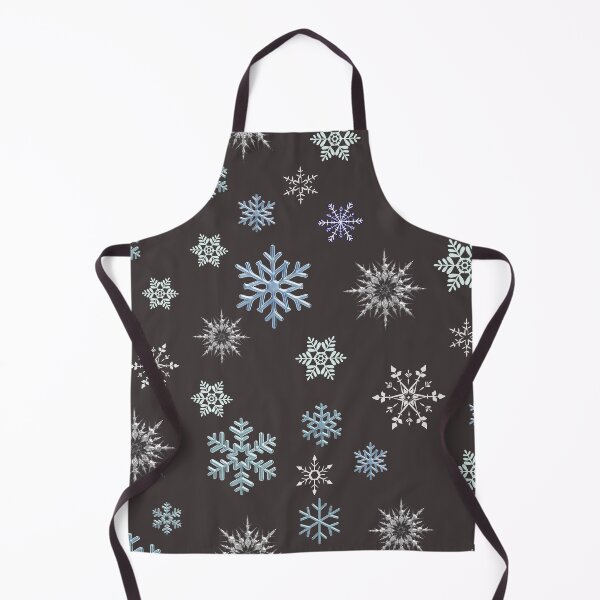 Item preview, Snowflakes on gray background, regular grid. designed and sold by imyournightmare.
