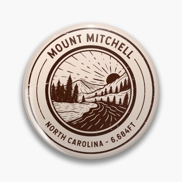 Item preview, Mount Mitchell North Carolina | Hiking | Skiing designed and sold by KrisSidDesigns.