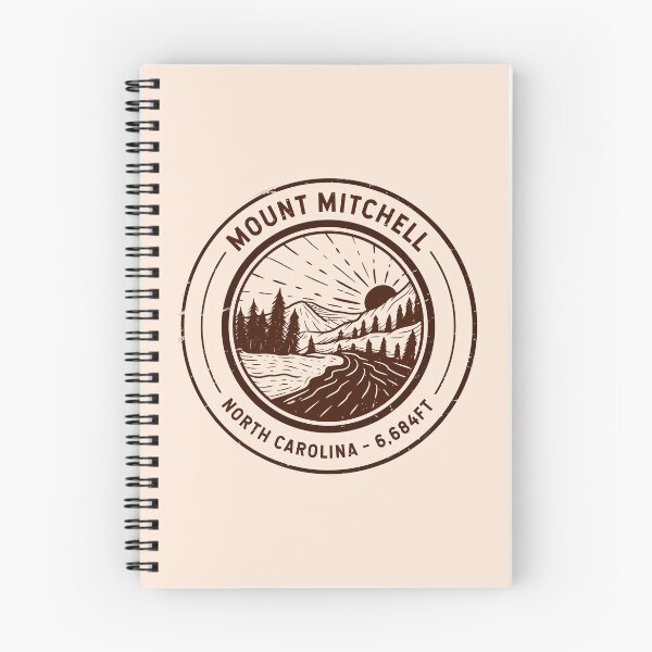 Item preview, Mount Mitchell North Carolina | Hiking | Skiing designed and sold by KrisSidDesigns.