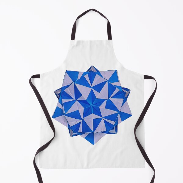 Item preview, Blue and White Origami Star, Abstract Art designed and sold by Meo Design.