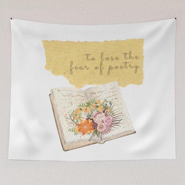Item preview, To lose the fear of poetry III designed and sold by amarazaia1.