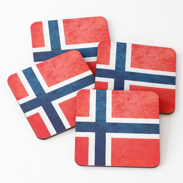 Artikelvorschau, Alte klassische norwegische Flagge, Norwegen-Team entworfen und verkauft von EpicMaps.