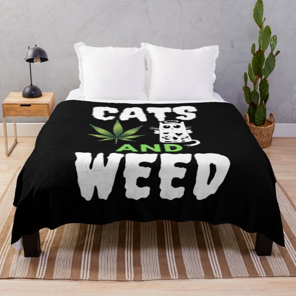 Item preview, Cats And Weed Funny Marijuana, Cannabis, Leaf, 420, Funny Weed designed and sold by BestDesignbySof.