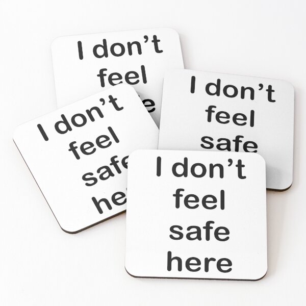 Item preview, I don’t feel safe here  designed and sold by Noishop.
