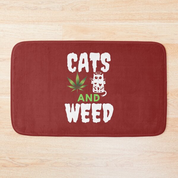 Item preview, Cats And Weed Funny Marijuana, Cannabis, Leaf, 420, Funny Weed designed and sold by BestDesignbySof.