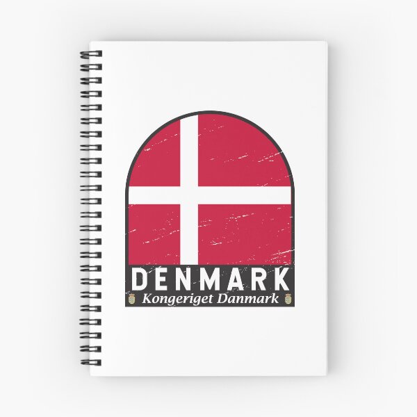 Item preview, Denmark Flag Emblem Distressed Vintage designed and sold by KrisSidDesigns.
