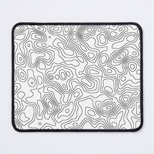 Item preview, Black topographic map designed and sold by SweetLog.