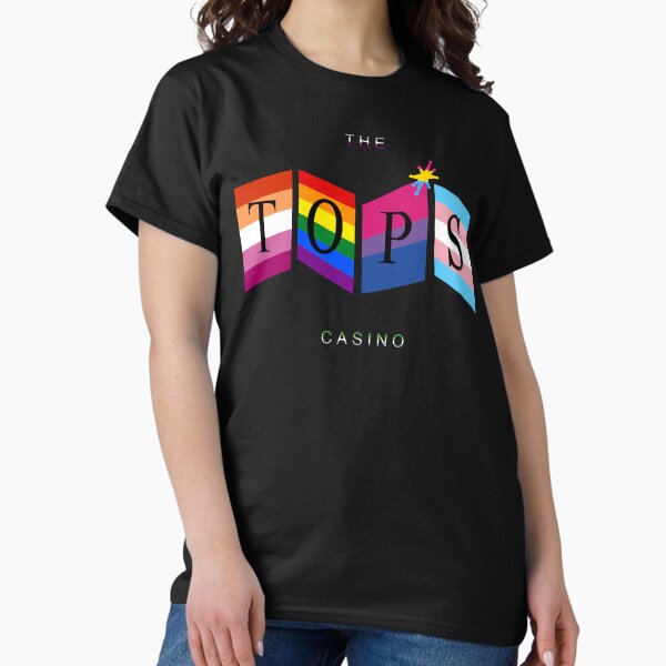Item preview, LGBT+ Tops Casino (FNV) Pride Flags designed and sold by acedemiro.