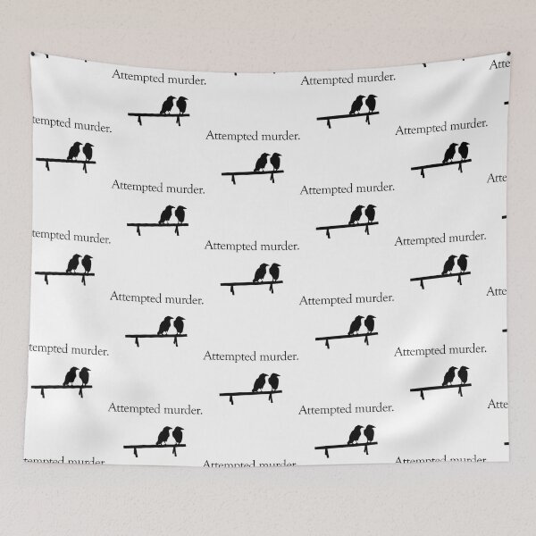 Item preview, Attempted Murder   designed and sold by Rosabellaz.