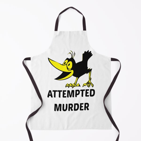Item preview, attempted murder crow for father, mother, mom and dad, cool gift crow lover   designed and sold by Rosabellaz.