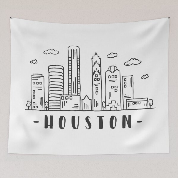 Item preview, Skyline of Houston Texas for trip, vacation, my city  designed and sold by FFelder.