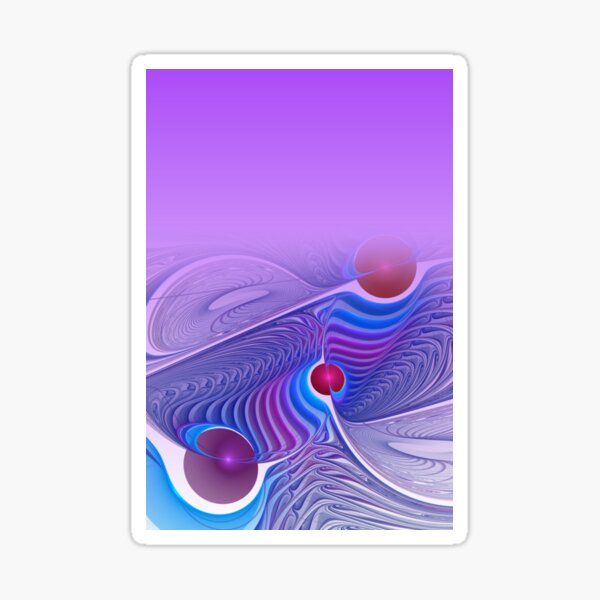 elegance for you - lightlilac Sticker