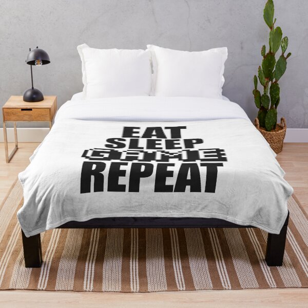Item preview, Eat Sleep Game Repeat designed and sold by ramonparaiba.
