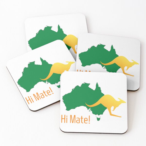 Item preview, Australia - Hi Mate! designed and sold by NadjasClothing.