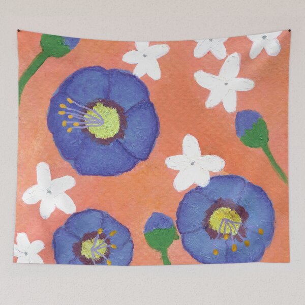 Item preview, Jacob's ladder and Jasmine Flowers designed and sold by Janine-Brewster.