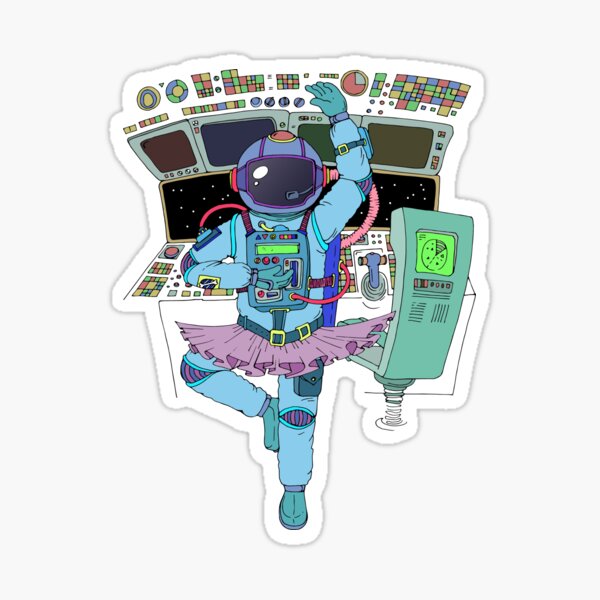 Item preview, ballet in space designed and sold by KaterinaSan.