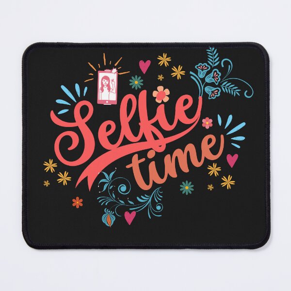 Artikelvorschau, Selfie-Zeit - Nationaler Selfie-Tag | Nationaler Selfie-Tag 2022 entworfen und verkauft von Rainbow Designs.