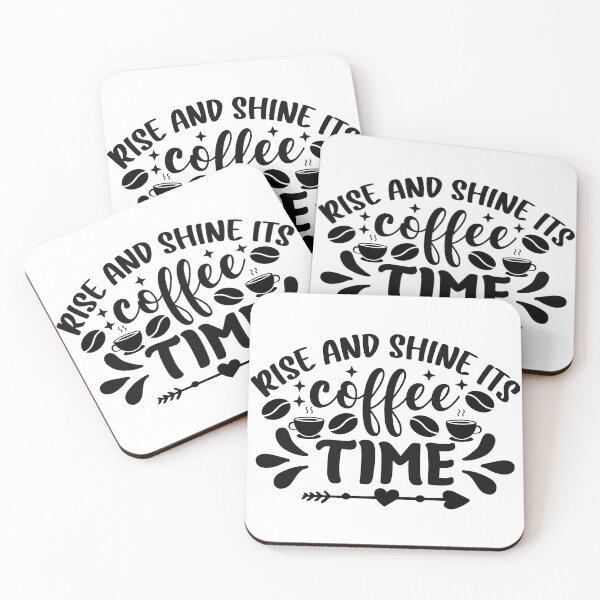 Item preview, Rise and Shine Its Coffee Time designed and sold by McPurrface.