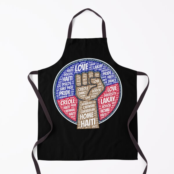 Item preview, I Love Haiti Haitian Flag Pride Fist designed and sold by blackartmatters.