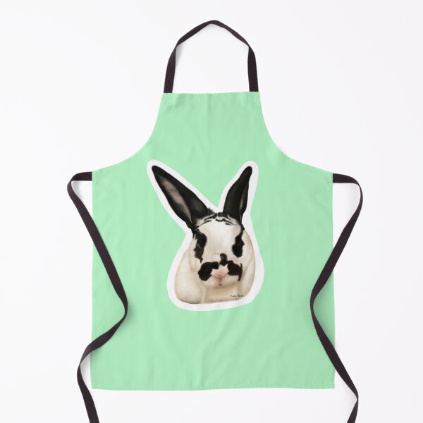 Item preview, White Mini Rex Bunny designed and sold by SierraReighArt.