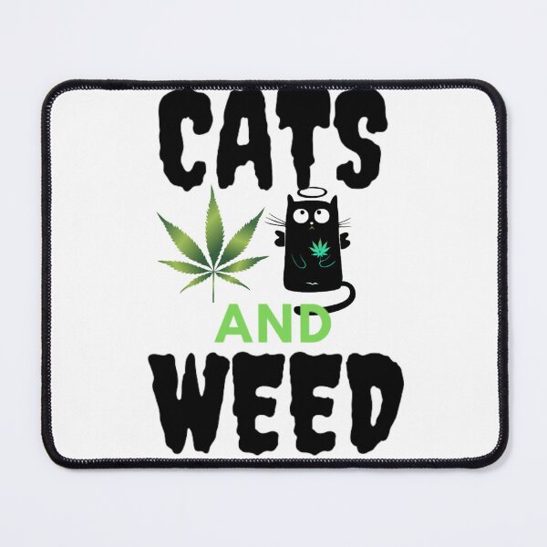 Item preview, Cats And Weed Funny Marijuana, Cannabis, Leaf, 420, Funny Weed designed and sold by BestDesignbySof.