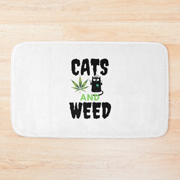 Item preview, Cats And Weed Funny Marijuana, Cannabis, Leaf, 420, Funny Weed designed and sold by BestDesignbySof.