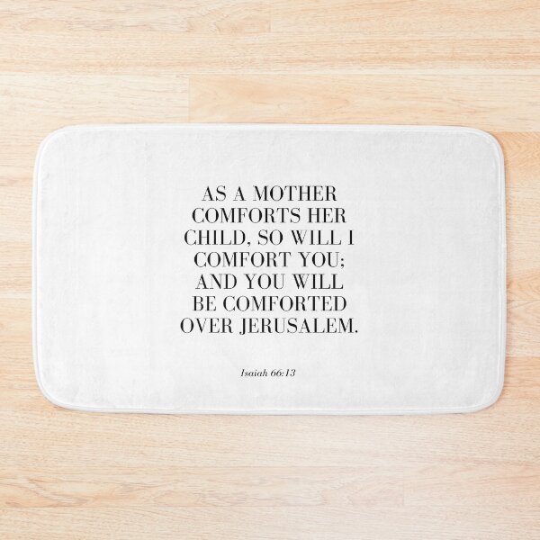 Item preview, Inspirational Bible Quote Isaiah 66:13 designed and sold by redajabre.