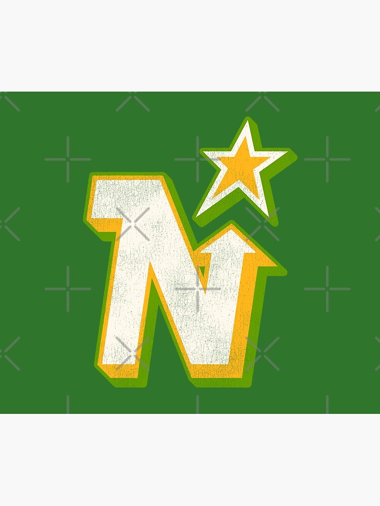 Rare Minnesota North Stars Hockey Fleece Blanket 