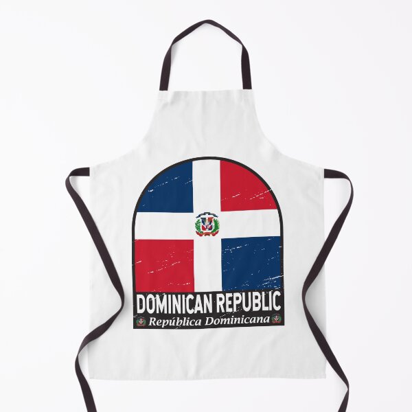 Item preview, Dominican Republic Flag Emblem Distressed Vintage designed and sold by KrisSidDesigns.