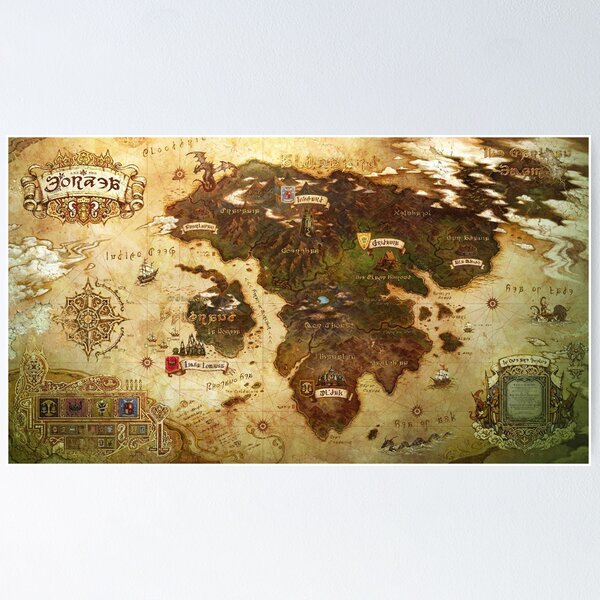 Ffxiv World Map Merch & Gifts for Sale | Redbubble