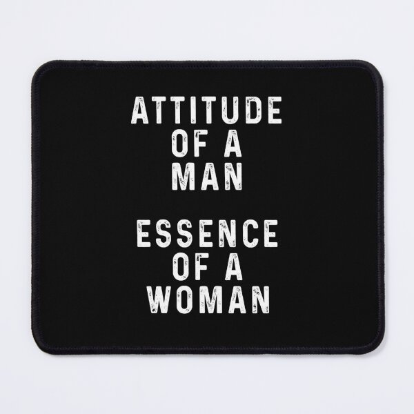 Item preview, Attitude of a man Essence of a woman designed and sold by QueendarChanse.