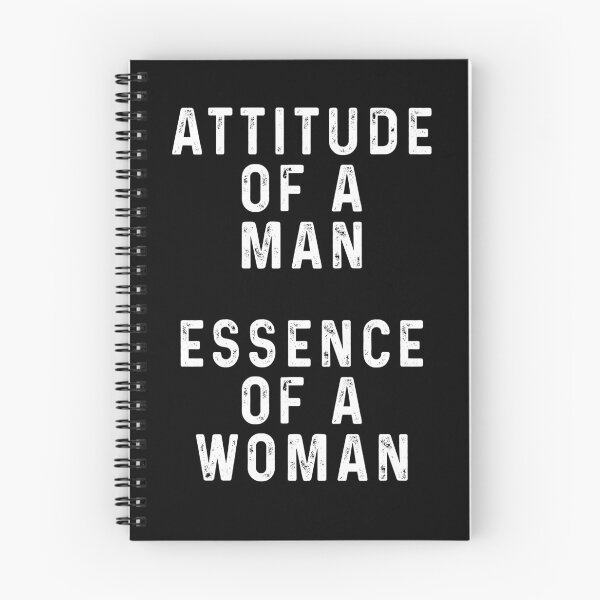 Item preview, Attitude of a man Essence of a woman designed and sold by QueendarChanse.