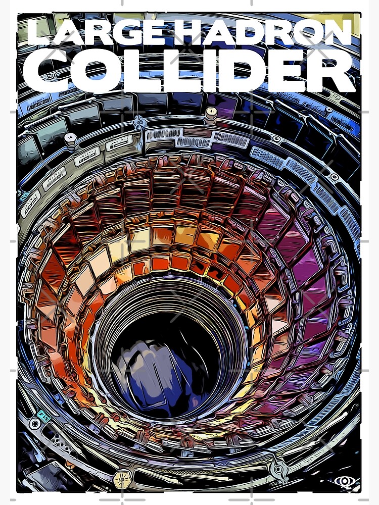 Disover Large Hadron Collider 5 Premium Matte Vertical Poster