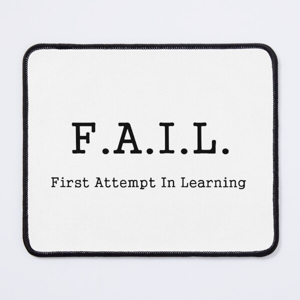 Item preview, Fail means first attempt in learning designed and sold by SwanDive.
