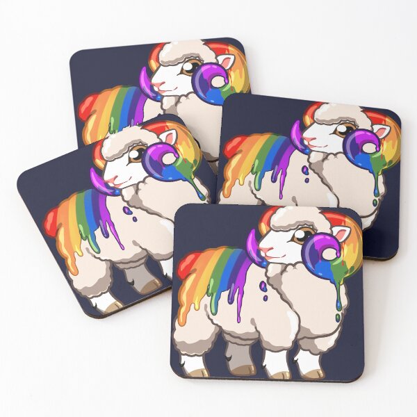Item preview, Pride Sheep (White) designed and sold by Katiefrog217.