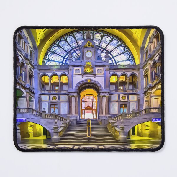 Item preview, Antwerp Station (Painting) designed and sold by cmphotographs.