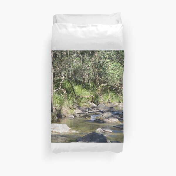 Creek in South East Queensland Duvet Cover