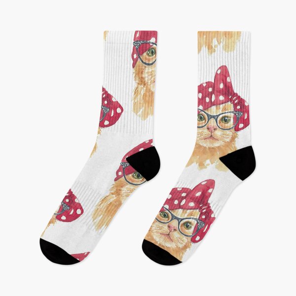 Item preview, Cat wearing eyeglasses painting, Persian cat Kitten Watercolor painting Tabby cat designed and sold by dealgard.