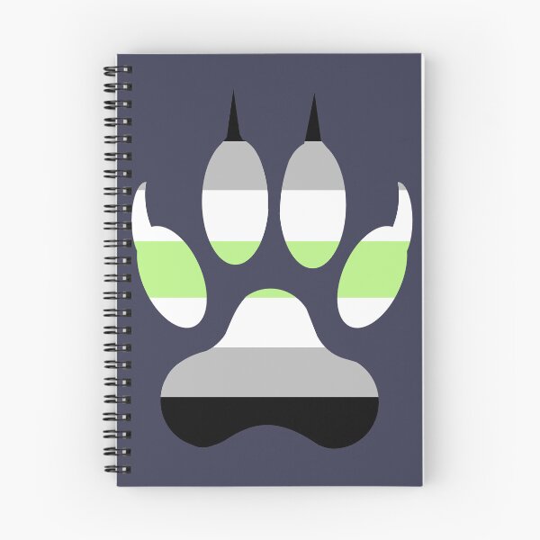 Item preview, Wolf Paw Agender Pride designed and sold by MMwolfdogden.